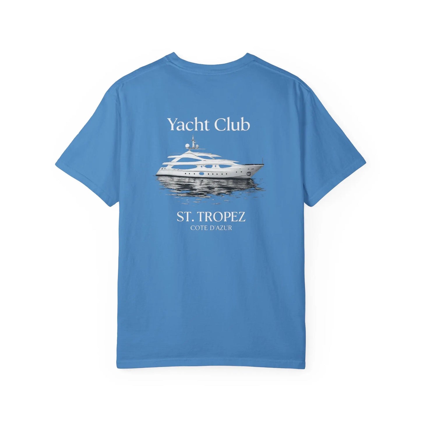 Yacht Club St. Tropez Graphic Tee Shirt Printify