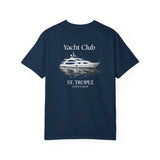 Yacht Club St. Tropez Graphic Tee Shirt Printify