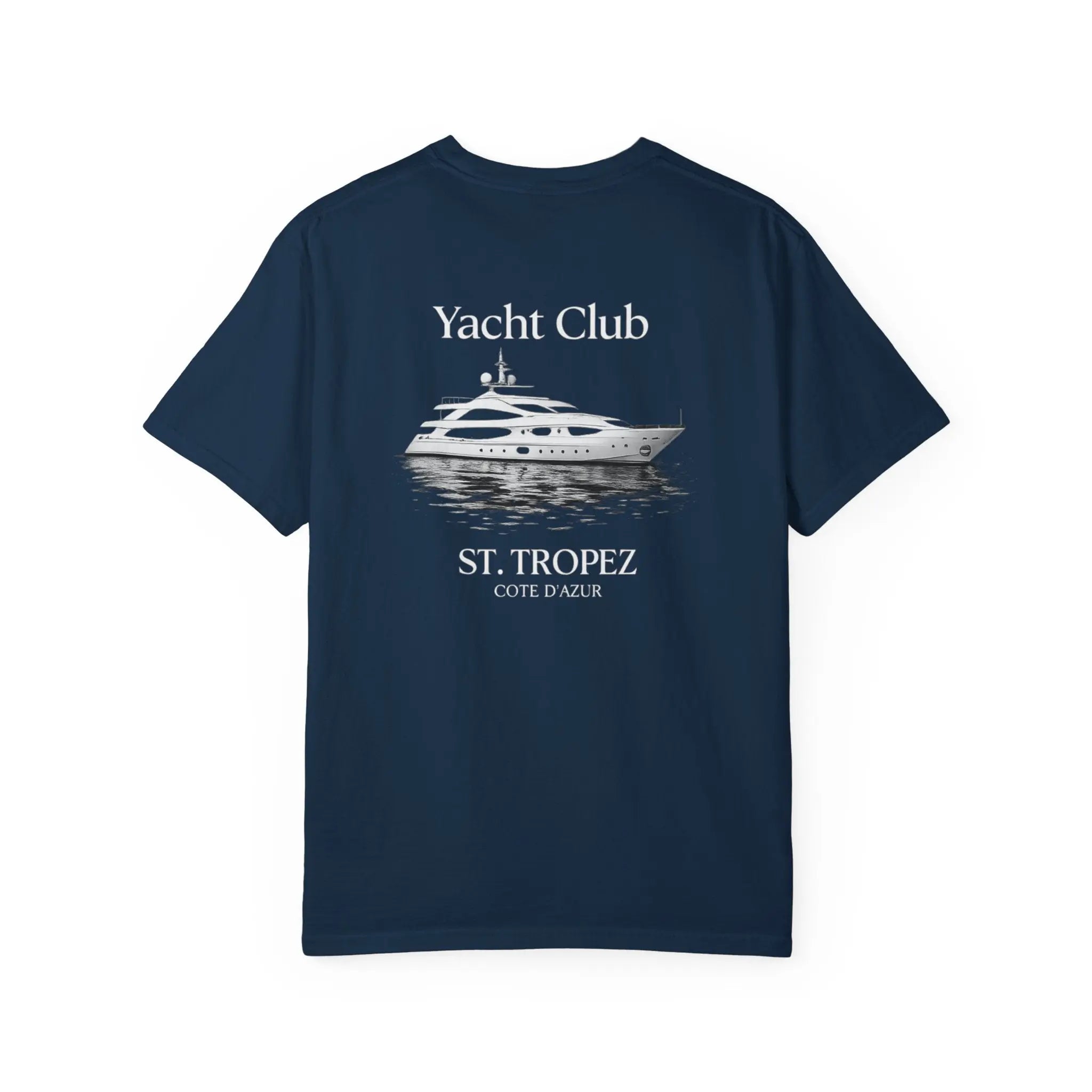 Yacht Club St. Tropez Graphic Tee Shirt Printify