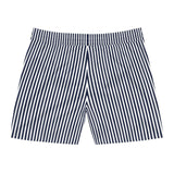 Bleu Marine Seersucker Shorts Printify