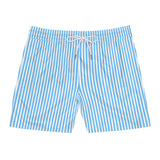 Bleu Seersucker Shorts Printify
