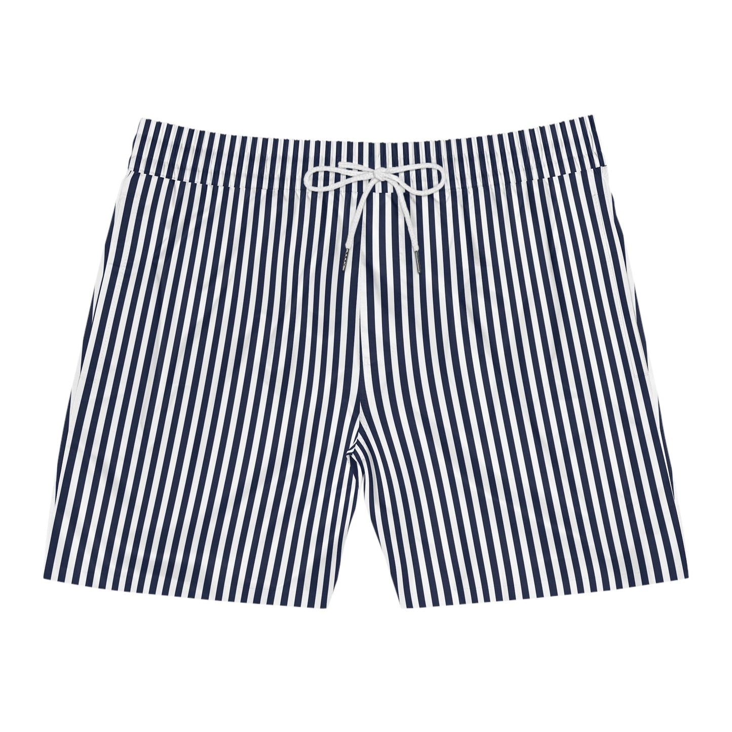 Bleu Marine Seersucker Shorts Printify