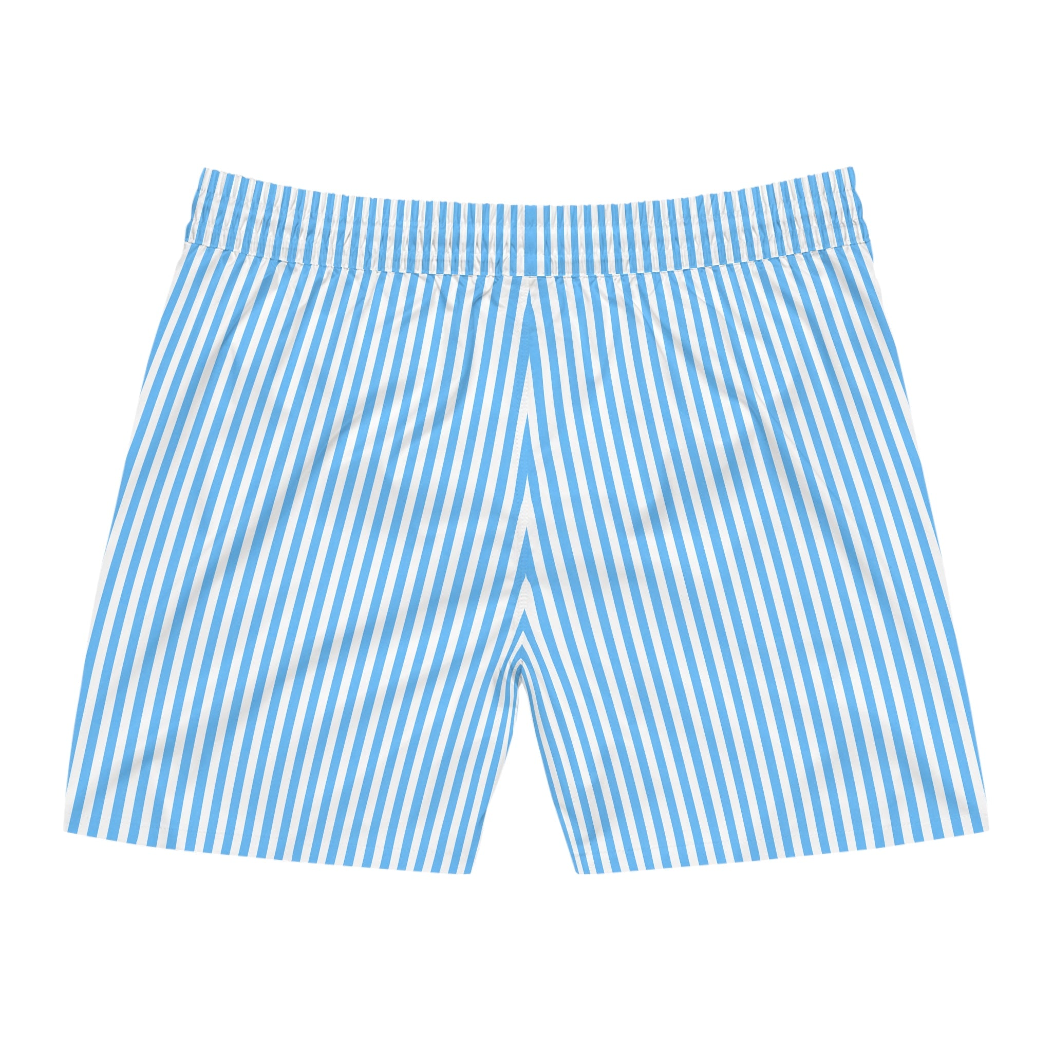 Bleu Seersucker Shorts Printify