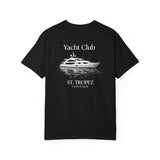 Yacht Club St. Tropez Graphic Tee Shirt Printify