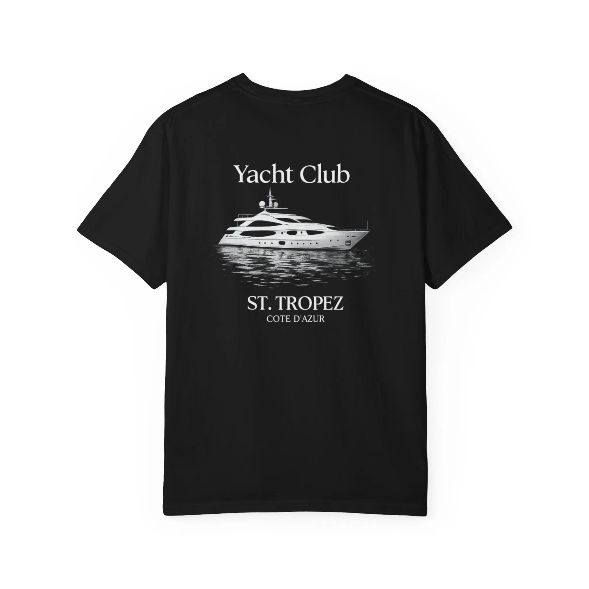 Yacht Club St. Tropez Graphic Tee Shirt Printify