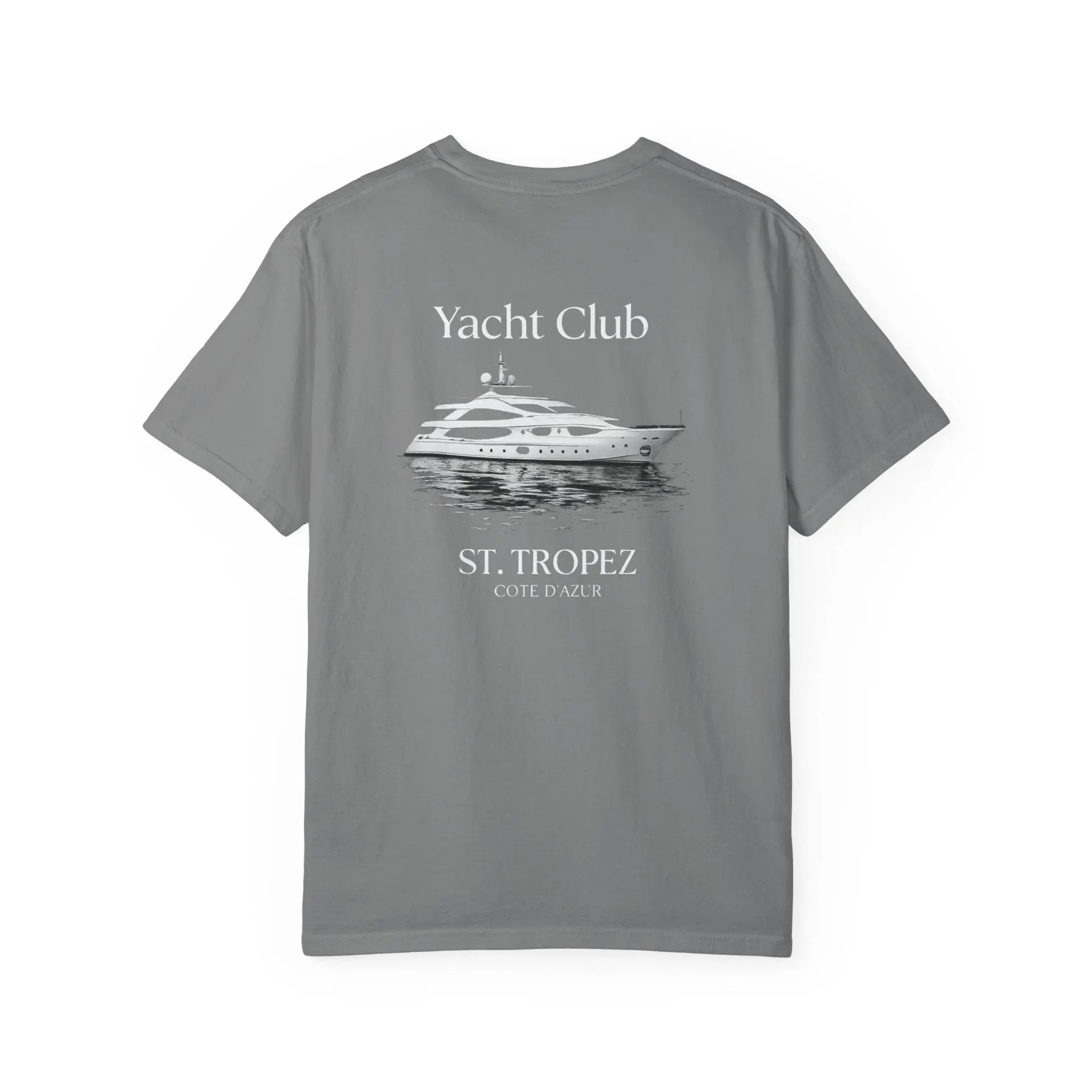 Yacht Club St. Tropez Graphic Tee Shirt Printify